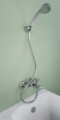 22E Monomando de BañoDucha (con accesorios) Cromo MARTI 1921