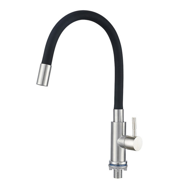 CAMPER Monomando de s/repisa 1 Agua Cromo|Negro MARTI 1921