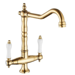 CARABELA Monomando de Cocina s/repisa Oro MARTI 1921
