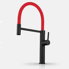 CIRA MetalEdition Monomando de Cocina Dirigible Flexyform Negro|Rojo MARTI 1921