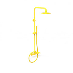 MRT 4 Monomando de Ducha con Columna AmarilloColza RAL1021 MARTI 1921