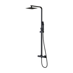 CUBIC TERMOSTÁTICO Monomando de Ducha con Columna Negro MARTI 1921