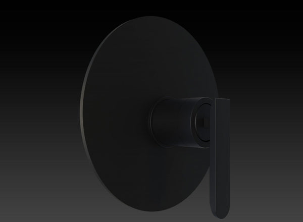 VICTOR Monomando de Ducha (con accesorios) Negro MARTI 1921
