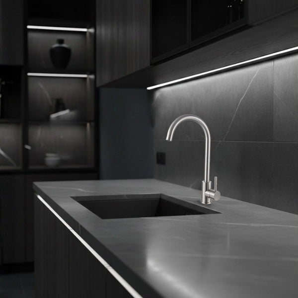 GRANADA Monomando de Cocina s/repisa INOX MARTI 1921