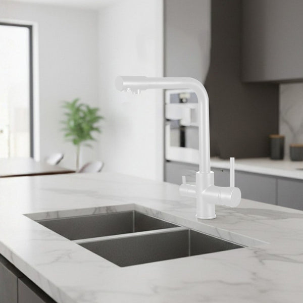OSMOSIS - ALFA 3 Monomando de Cocina s/repisa Blanco MARTI 1921