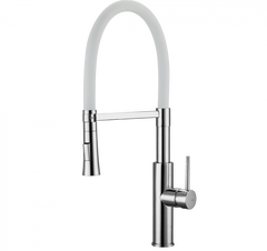 IRIS Monomando de Cocina Dirigible Flexyform Cromo|Blanco MARTI 1921