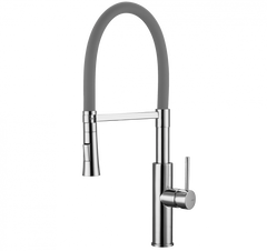 IRIS Monomando de Cocina Dirigible Flexyform Cromo|Gris MARTI 1921