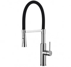 IRIS Monomando de Cocina Dirigible Flexyform Cromo|Negro MARTI 1921