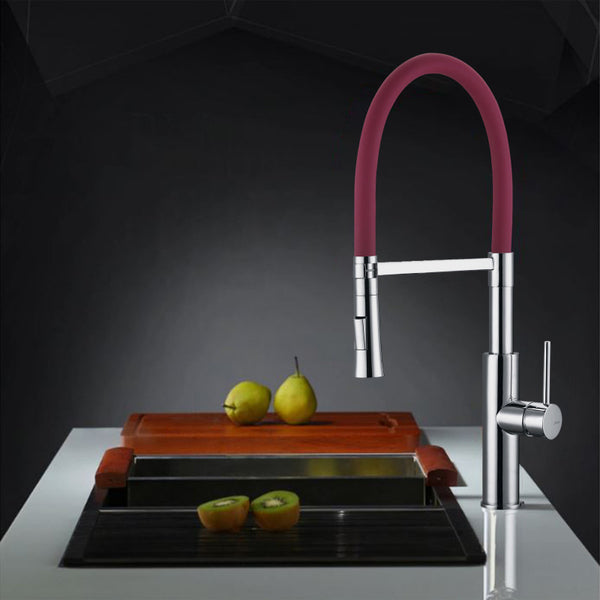 IRIS Monomando de Cocina Dirigible Flexyform Cromo|Violeta MARTI 1921