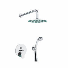 22E Monomando de Kit Empotrado de Ducha (4vías-2funciones) TBX PARED Cromo MARTI 1921