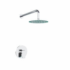 22E Monomando de Kit Empotrado de Ducha (3vías-1función) TBX PARED Cromo MARTI 1921