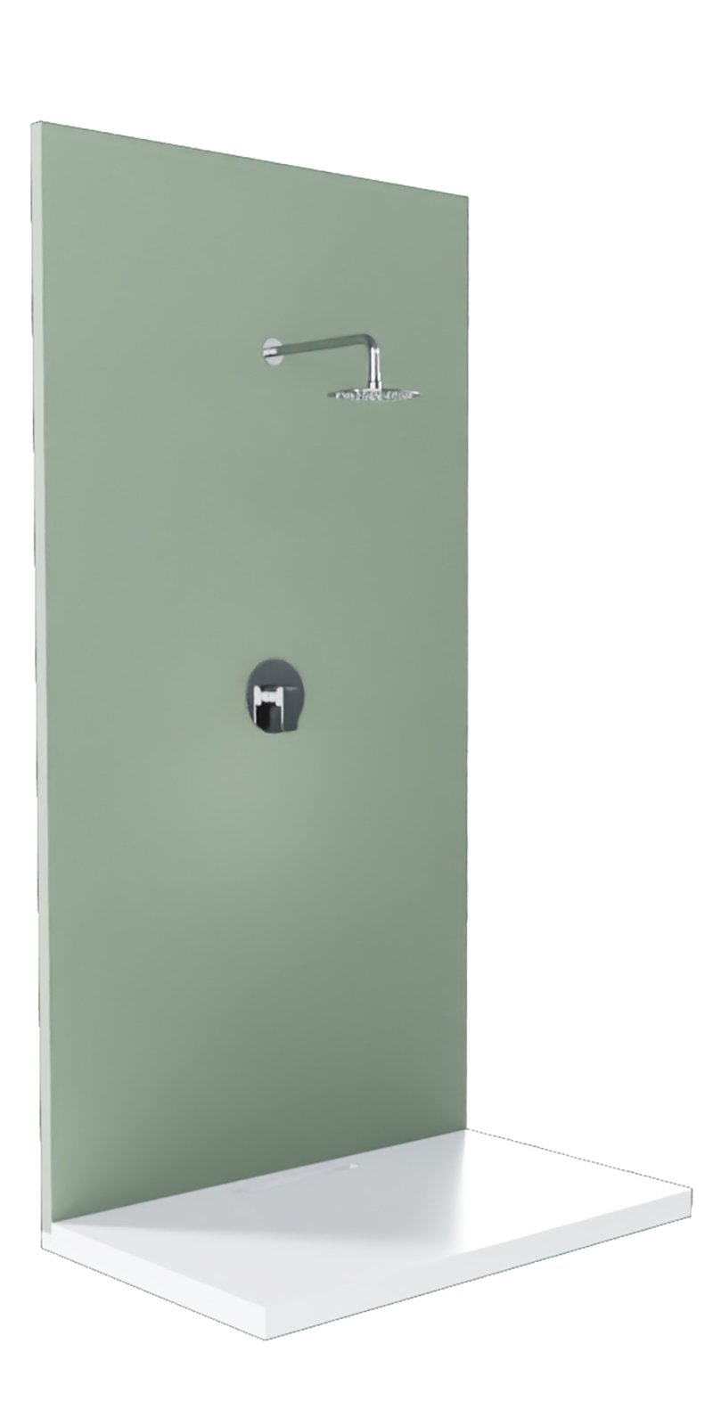 22E Monomando de Kit Empotrado de Ducha (3vías-1función) TBX PARED Cromo MARTI 1921