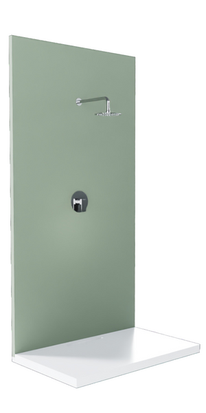 22E Monomando de Kit Empotrado de Ducha (3vías-1función) TBX PARED Cromo MARTI 1921