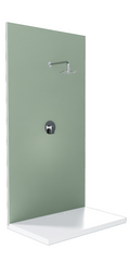 22E Monomando de Kit Empotrado de Ducha (3vías-1función) TBX PARED Cromo MARTI 1921