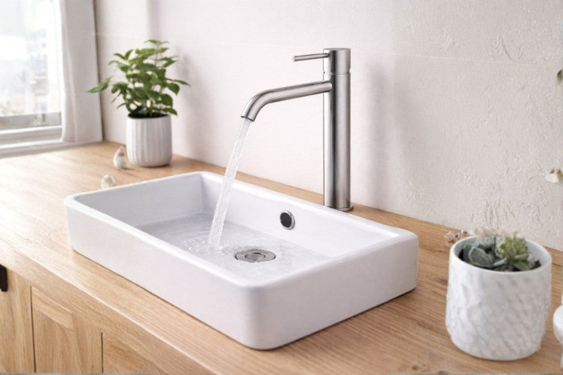 MRT 3 Monomando de Lavabo Alto s/repisa INOX MARTI 1921