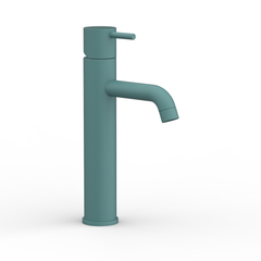 MRT 4 Monomando de Lavabo Alto s/repisa TurquesaPastel RAL 6034 MARTI 1921