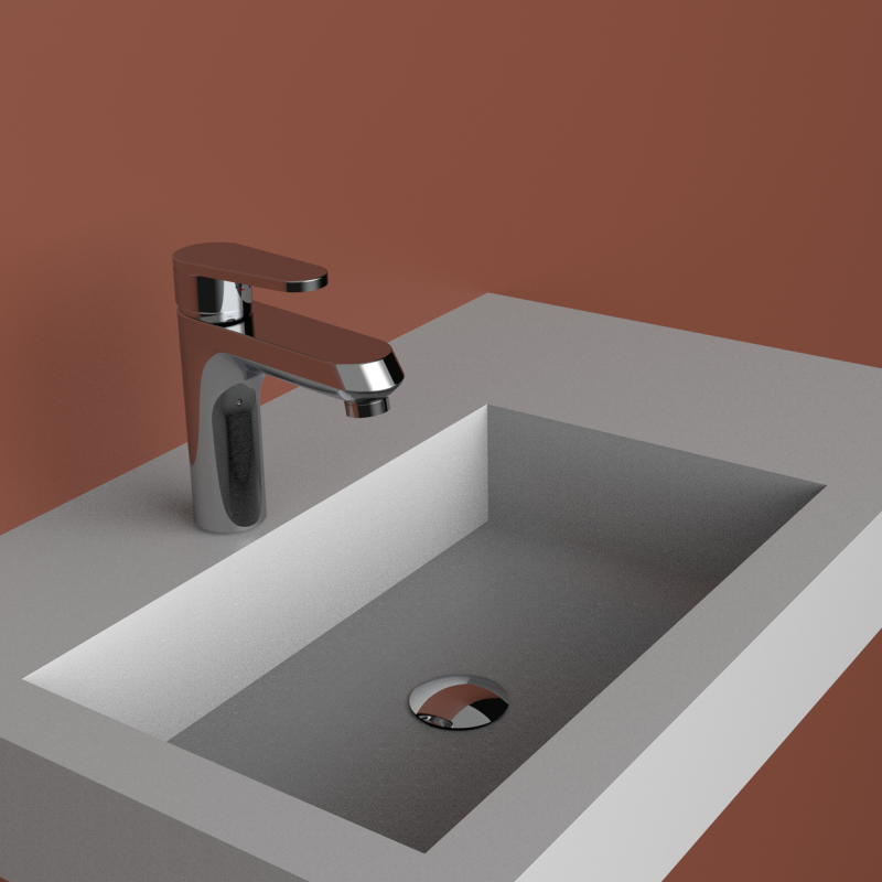 HARMONY Monomando de Lavabo s/repisa Cromo MARTI 1921