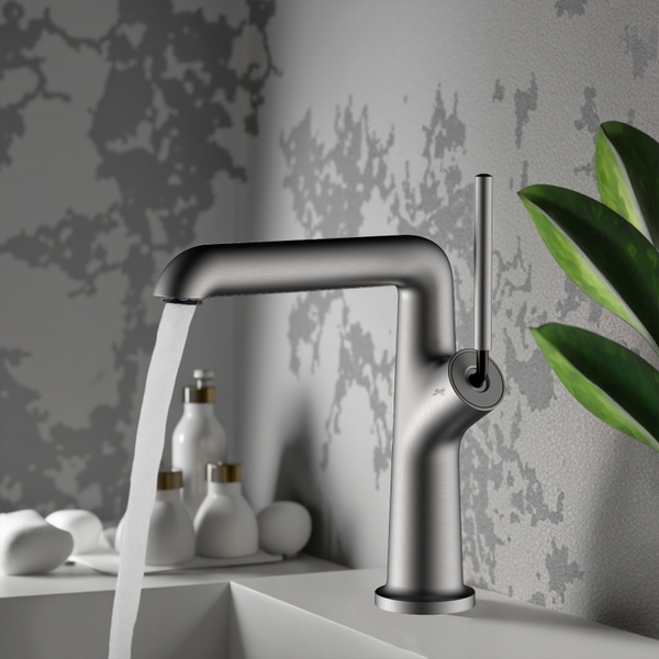 VIENA Monomando de Lavabo s/repisa GunMetalPVD MARTI 1921