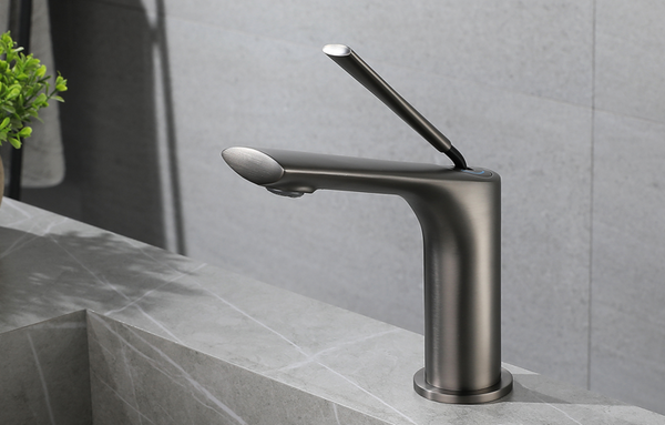 FUTURA Monomando de Lavabo s/repisa GunMetalPVD MARTI 1921