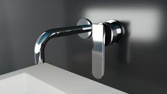 VICTOR Monomando de Lavabo Mural 2 elementos 21CM Cromo MARTI 1921