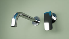 22E Monomando de Lavabo Mural 2 elementos 21CM Cromo MARTI 1921