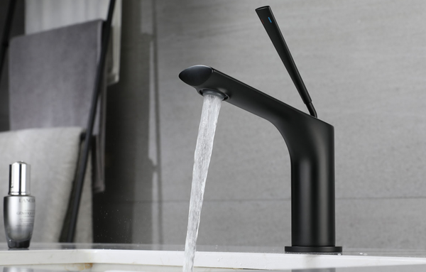 FUTURA Monomando de Lavabo s/repisa Negro MARTI 1921