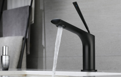 FUTURA Monomando de Lavabo s/repisa Negro MARTI 1921