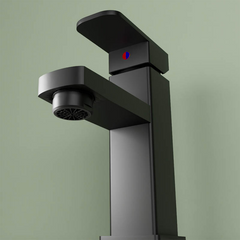 22E Monomando de Lavabo s/repisa Negro MARTI 1921