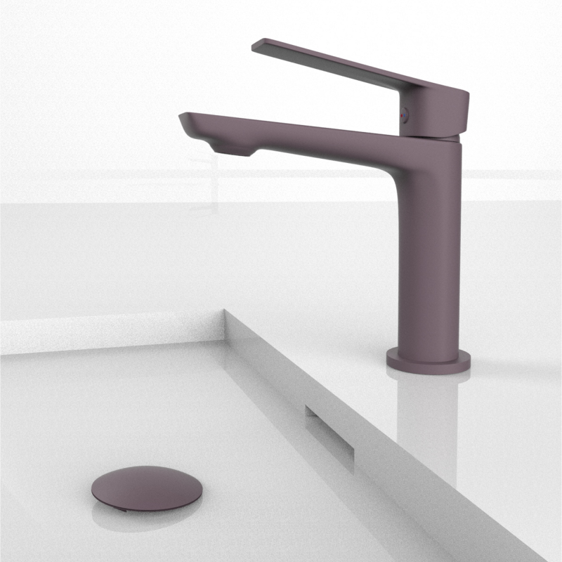 VELVET Monomando de Lavabo s/repisa VioletaPastel 4009 MARTI 1921