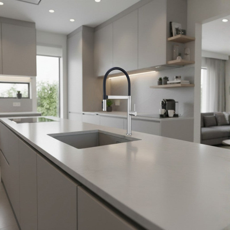 MRT 4 Monomando de Cocina Dirigible Flexyform OSMOSIS INOX MARTI 1921