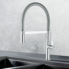 NEY YORK Monomando de Cocina Dirigible Flexyform Cromo MARTI 1921