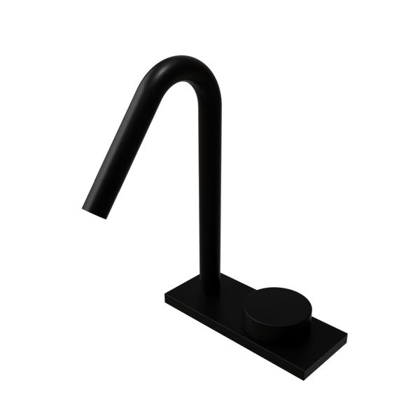 O2 Monomando de Lavabo s/repisa Negro MARTI 1921