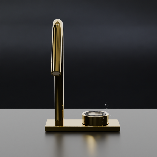 O2 SW Monomando de Lavabo s/repisa Negro MARTI 1921