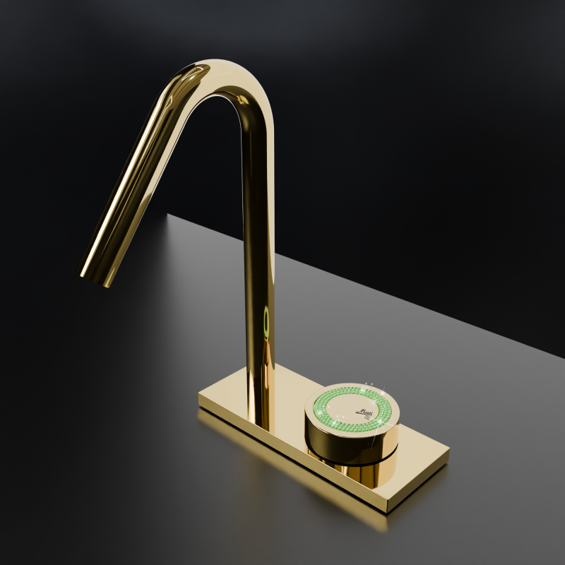 O2 SW Monomando de Lavabo s/repisa VerdeMenta RAL6029 MARTI 1921