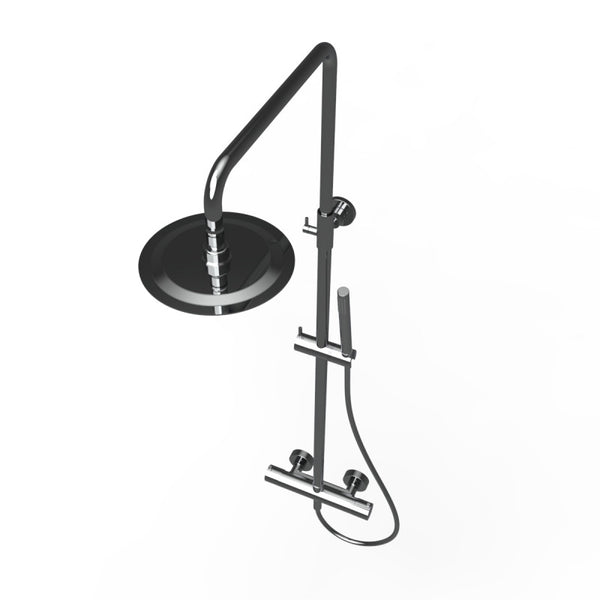 RTT TERMOSTÁTICO 100% LATÓN Monomando de Ducha con Columna Cromo MARTI 1921
