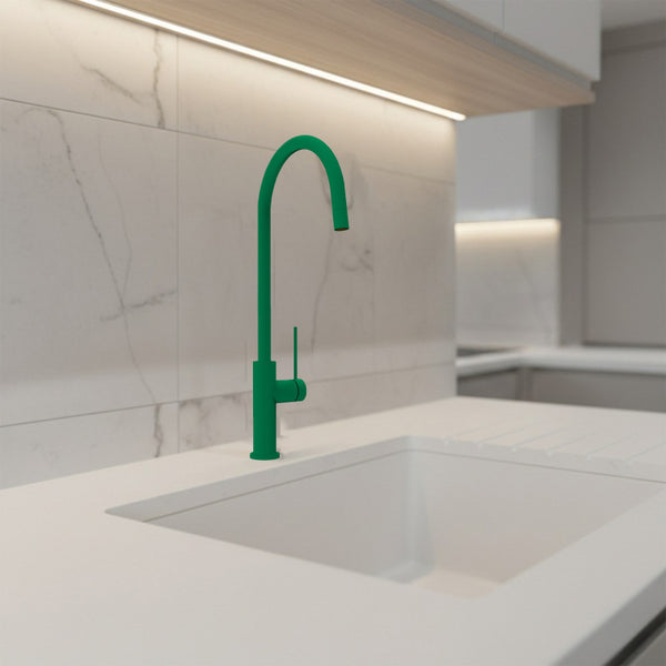 SOPHIE Monomando de Cocina s/repisa VerdeMenta RAL6029 MARTI 1921